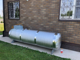 Монтаж газгольдера Спецгаз 2200 л в Рязани