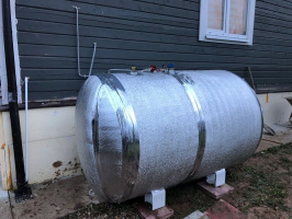 Автономная газификация в Рязани на базе газгольдера 800 л
