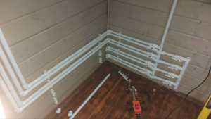 Монтаж газгольдера, котла Baxi и отопления в Рязани