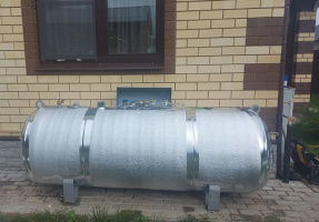 Монтаж газгольдера 1400 л для дома в Рязани